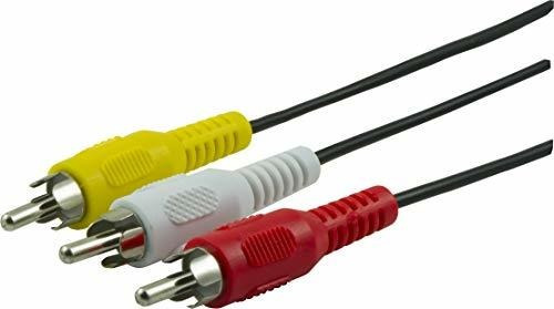 Cables Rca - Ge Composite Audio-video Cable, 6 Ft. Rca Style