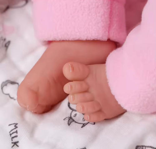 Muñeca De Silicona 55cm Bebé Reborn Realista Con Accesorios