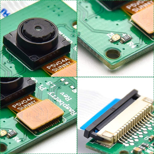 5 Megapíxeles 1080p Sensor Ov5647 Módulo De Cámara Con Cable