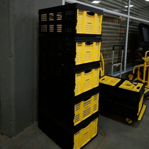 Imagen 6 de 6 de Cesto Plegable Plástico 25 Kg De Capacidad Stanley Ft505
