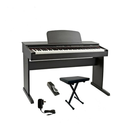 Piano Digital Ringway Rp120 88 Teclas Pesada Mueble Banqueta