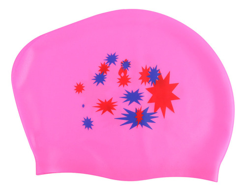 Yy Gorro De Piscina Impermeable De Silicona Con Estampado
