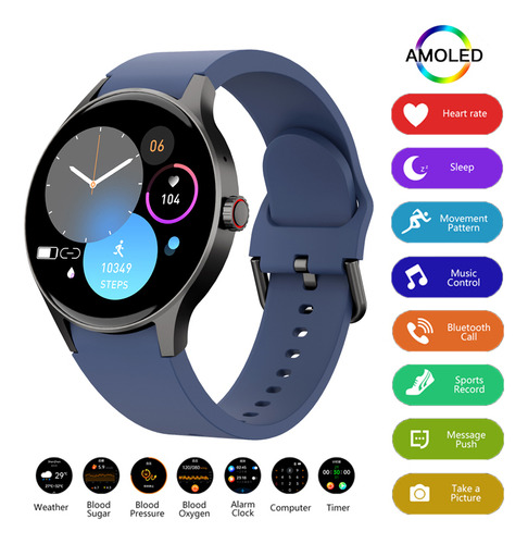 Reloj Inteligente Mujer Smart Watch Bluetooth Impermeable