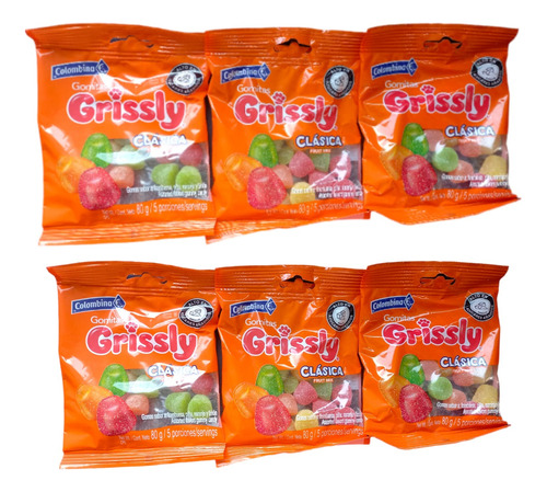 Gomitas Grissly Friut Mix X6und - g a $28