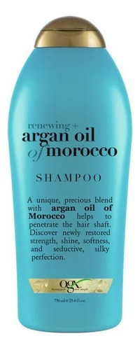 Shampoo Nutritivo Con Aceite De Argán De Marruecos Ogx 750ml