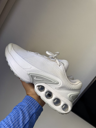 Tenis Nike Air Max Dn Triple White 6 Mx / 8 Us Originales Blancos