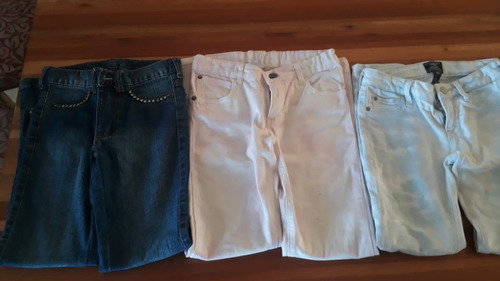 Pantalones Jeans Nena Talle 10  Gapkids-chekky- Lote X 3 