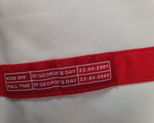 Jersey Selección Inglaterra Umbro Mundial Corea Japon 02 Xl (Usado)