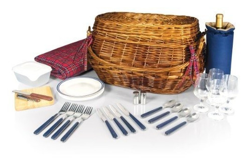 Tiempo De Picnic Highlander Bombay Cesta De Picnic Con Servi