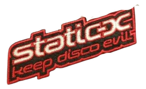 Parche Para Jeans, Static-x-keep Disco Evil 