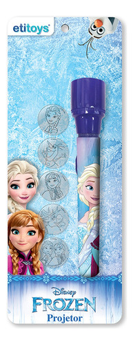 Lanterna Infantil Projetora De Imagens Frozen Disney 