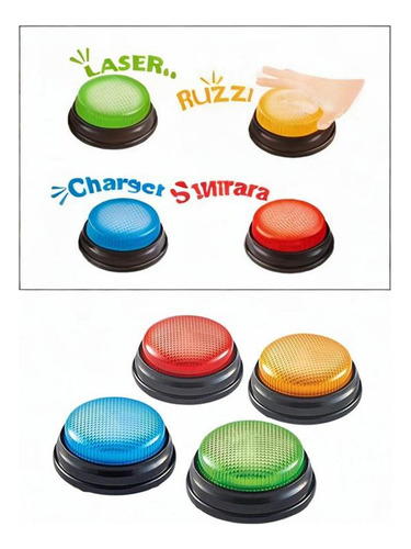 De Pitido Para Juego De Preguntas Y Respuestas De 4 Piezas,