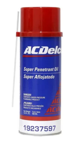 Lubricante Multiuso Aflojatodo 400ml Acdelco Original