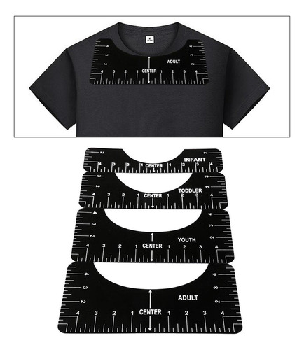 Fe Regla De Colocación De Costura De Acolchado De Camisa