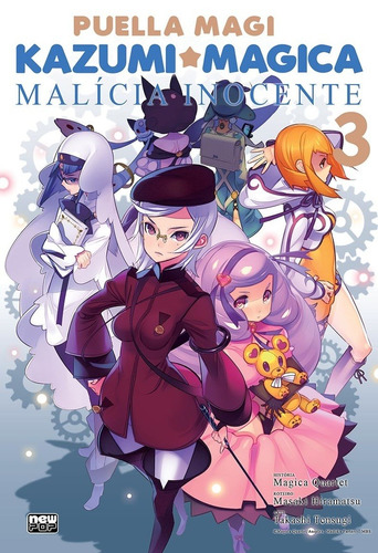 Kazumi Magica: Malicia Inocente - Volume 03, de Hiramatsu, Masaki. NewPOP Editora LTDA ME, capa mole em português, 2016