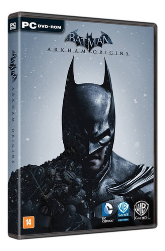 Jogo Batman Arkham Origins Para Pc Midia Fisica Wb Games