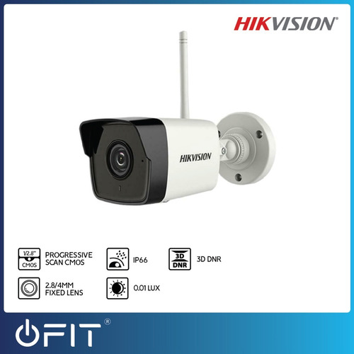 Imagen 3 de 6 de Camara Seguridad Ip Wifi Hikvision 2mp 2,8mm Ir 30m H264 Sd