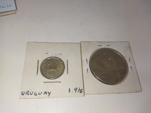 Numismatica Monedas Mundial Colección Uruguay 