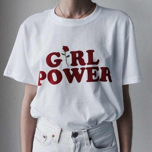 Girl Power Remera Mujer Unisex Feminista Rosa Frase Lucha