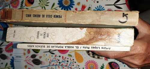 3 Libros De Buenos Aires Ver Descripción (Usado)