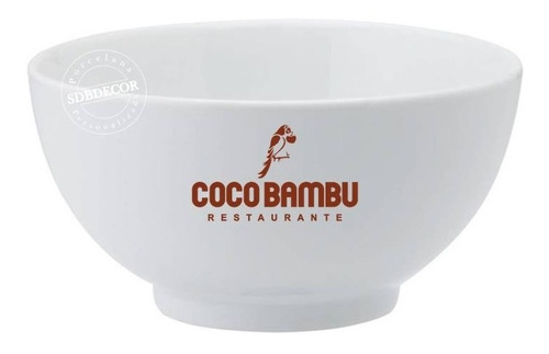 24 Tigela Bowl Sopa Açai 300/500 Mls Porcelana Personalizada