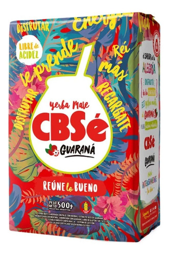 Yerba Mate Cbse Guarana 500 Gramos