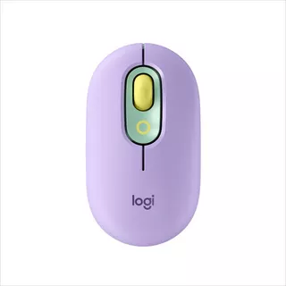 Mouse Inalámbrico Bluetooth Logitech Pop Sensor Óptico Color Violeta