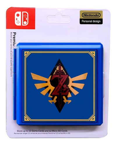 Estuche Portajuegos Zelda Shield Nintendo Switch