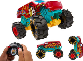 Hot Wheels Monster Truck Demo Derby Rc Original 1:15 33 Cm