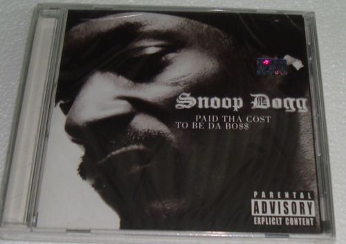 Snoop Dogg Paid Tha Cost To Be Da Boss Cd Sellado / Kktus