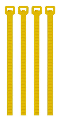 Cinchos De Nylon Amarillos Toledo Dfla36150 3.6 X 150 Mm Color Amarillo
