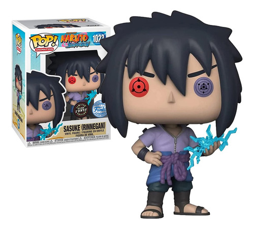 Funko Pop Sasuke Rinnegan 1023 Naruto Exclusivo Glow Chase
