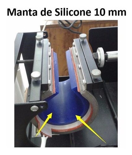 Manta De Silicone (adaptador) Para Taça (prensa De Caneca)