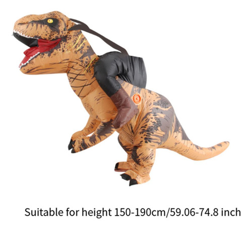 Disfraz De Dinosaurio Inflable, Bonito Para Espectáculos De