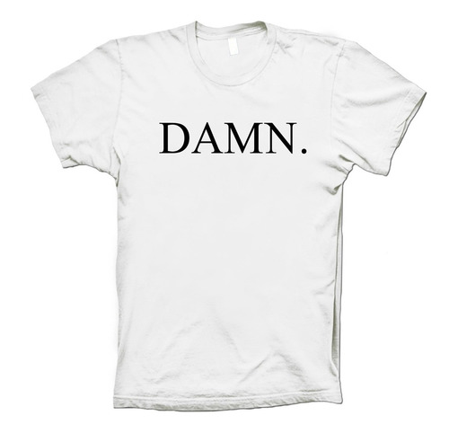 Damn Playera Kendrick Lamar Camiseta Humble