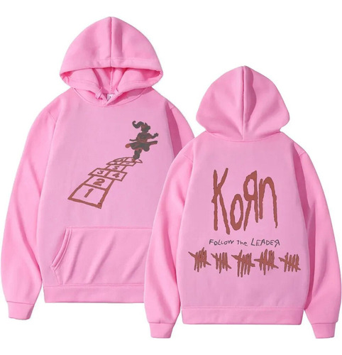 Bn Sudadera Con Capucha Korn, Clásica, Estilo Rock Band, Est