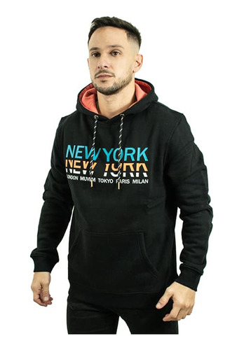 Canguro Muvem New York De Hombre Flex