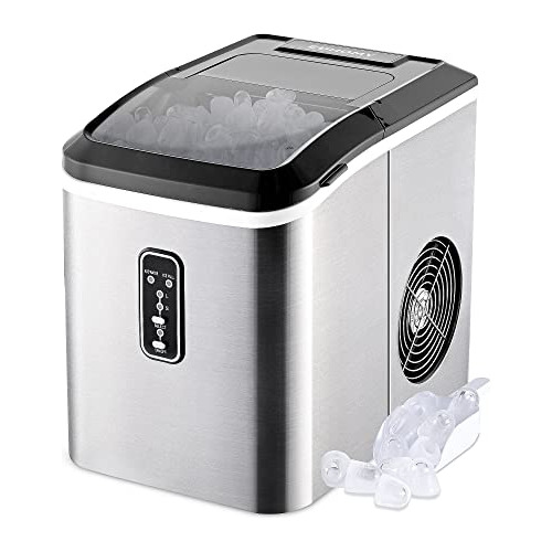 Euhomy Ice Maker Machine Countertop, 27 Lbs In 24 Hours...