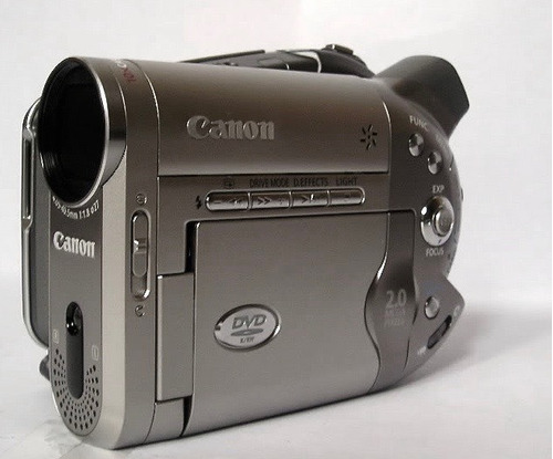 Câmera Canon Filmadora Dvd Dc20 Na  Caixa (ler Descrição)