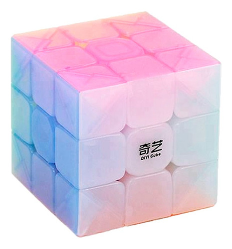 Cubo 3x3 Jelly (color Gelatina) 3x3x3 Qiyi Uso Profesional