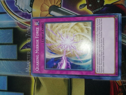 Quaking Mirror Force Yu-gi-oh! Original Konami