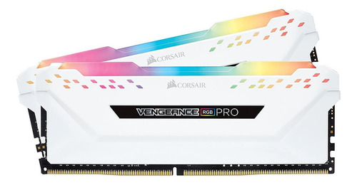 Imagen 3 de 8 de Memoria Corsair Vengeance Rgb Pro Gamer Color Blanco 16gb