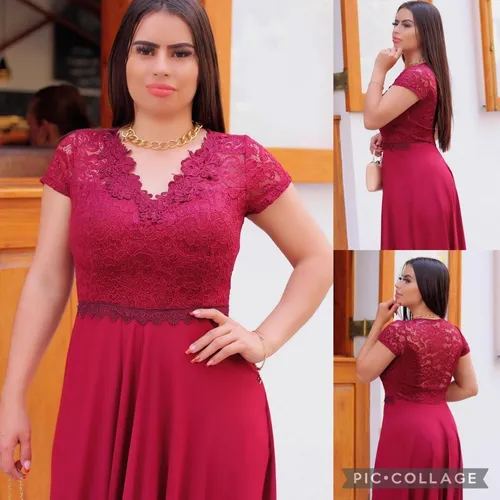 Vestido de festa madrinha plus on sale size