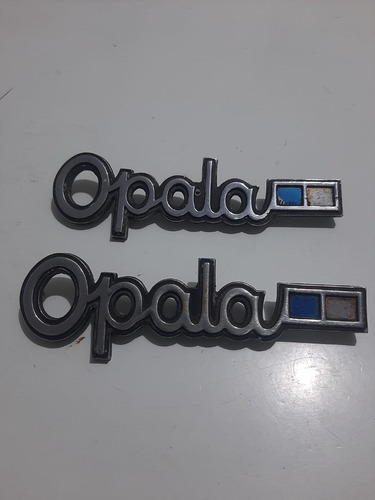 Par De Emblemas Da Lateral Traseira Do Opala - 75 À 79