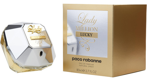 Perfume Lady Million Lucky De Paco Rabanne, 80 Ml