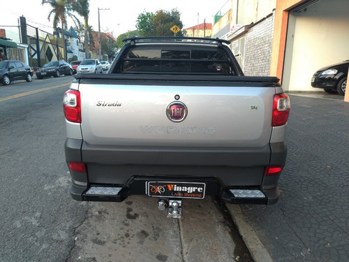 Strada 1.4 Working Cabine Dupla 2015 Completa Prata