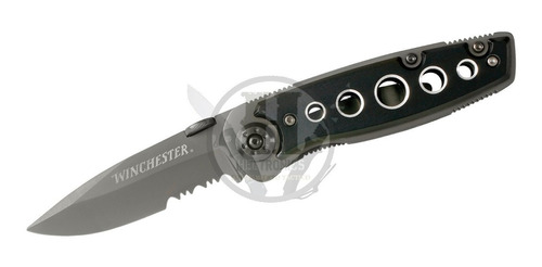 Navaja Tactica Winchester Parfive Dentado Clip Seguridad