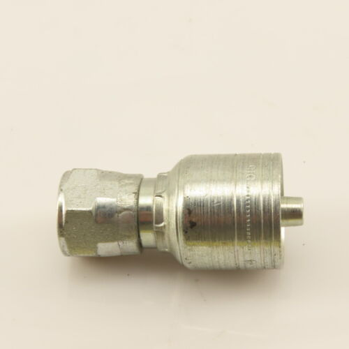 Eaton Hydraulic Crimp Fitting (-4 ) Hose X 1/4 Bsp Inve Aal