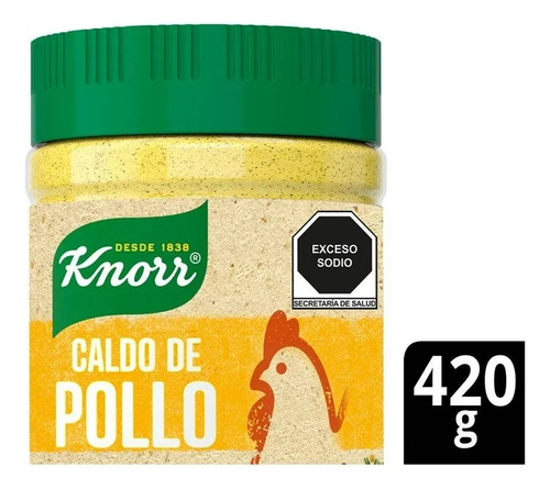 2 Pzs Caldo De Pollo Knorr Natural 420 G