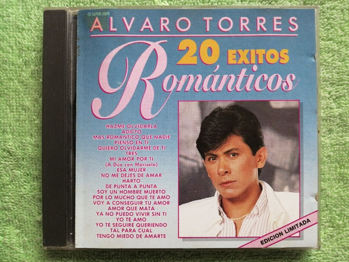 Eam Cd Alvaro Torres 20 Exitos Romanticos 1993 Edic Mexicana